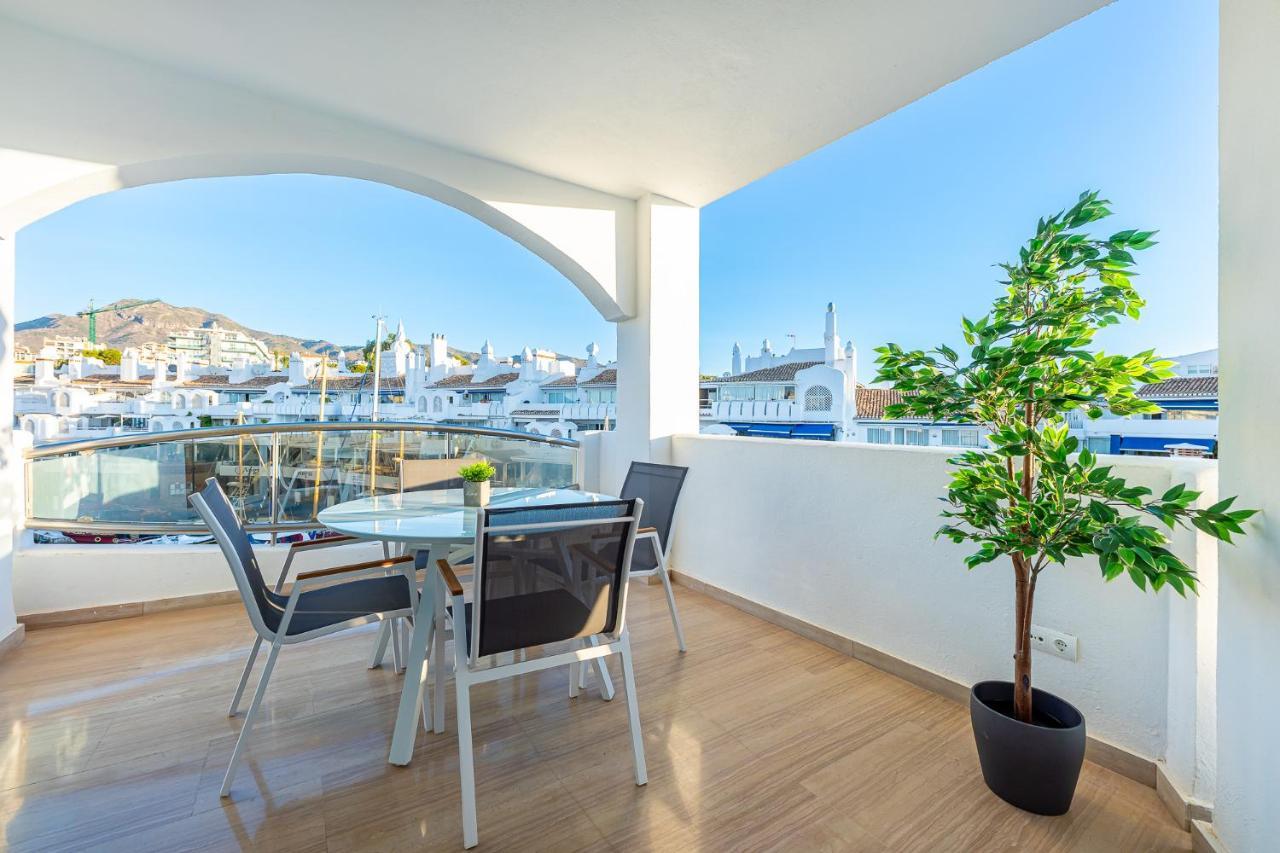 Atico Puerto Marina First Island With Sea Views And Rooftop Pool Benalmádena Zewnętrze zdjęcie
