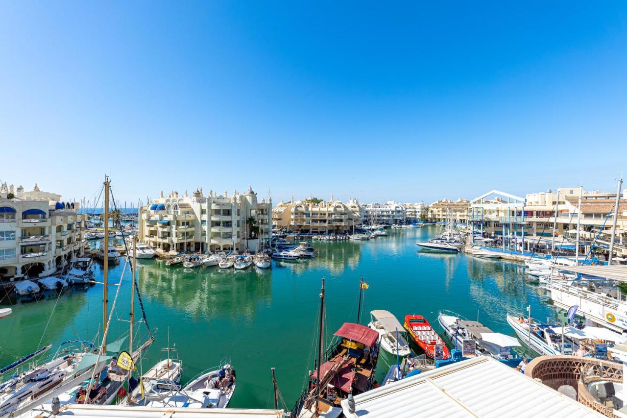Atico Puerto Marina First Island With Sea Views And Rooftop Pool Benalmádena Zewnętrze zdjęcie